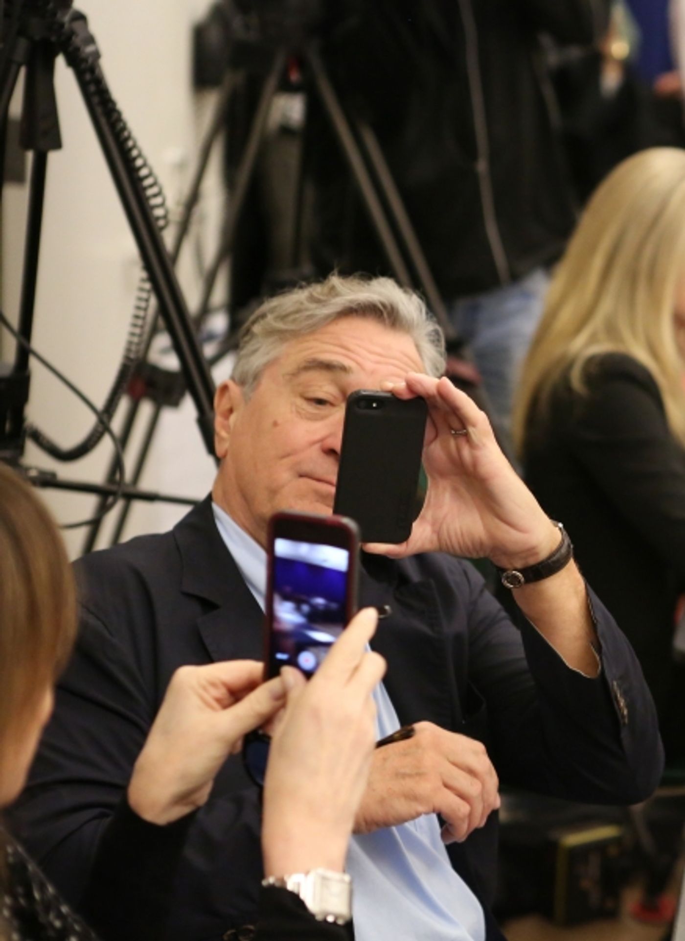 Photo Coverage: Robert De Niro Attends WE WILL ROCK YOU Meet & Greet Image