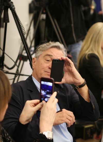 Jane Rosenthal and Robert De Niro  Photo