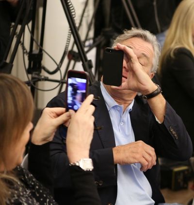 Jane Rosenthal and Robert De Niro  Photo