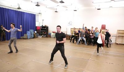 Ryan Knowles, Ruby Lewis, Brian Justin Crum & Company Photo