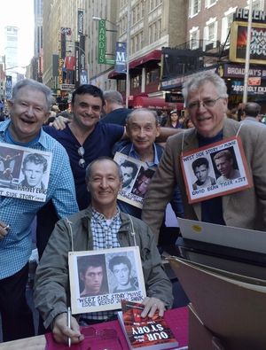 West Side Story's Harvey Evans, Bert Michaels, David Bean and Eddie Verso share Jerom Photo