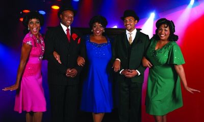 Jenelle Randall, Rufus Bonds Jr., Amber Mercomes, David LaMarr & Sylvia MacCalla Photo
