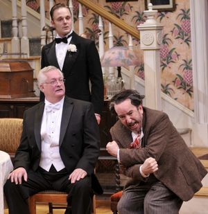 Paul Hope as Mr. Kirby, Jay Sullivan as Tony Kirby and John Tyson as Boris Kolenkhov @ BroadwayWorld Paul Hope as Mr. Kirby, Jay Sullivan as Tony Kirby and John Tyson as Boris Kolenkhov Photo