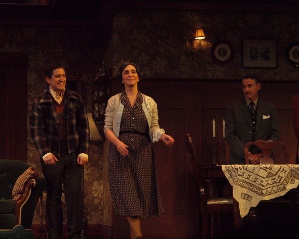 Gina Hecht takes a bow. Photo