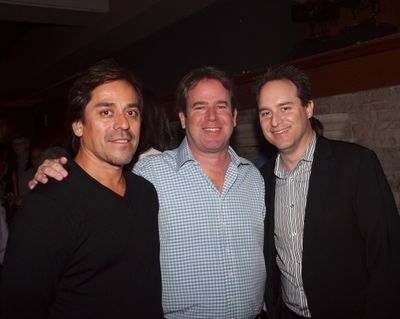 Lorenzo Andarza, David Elzer, and Producing Artistic Director Brian Kite.  Photo