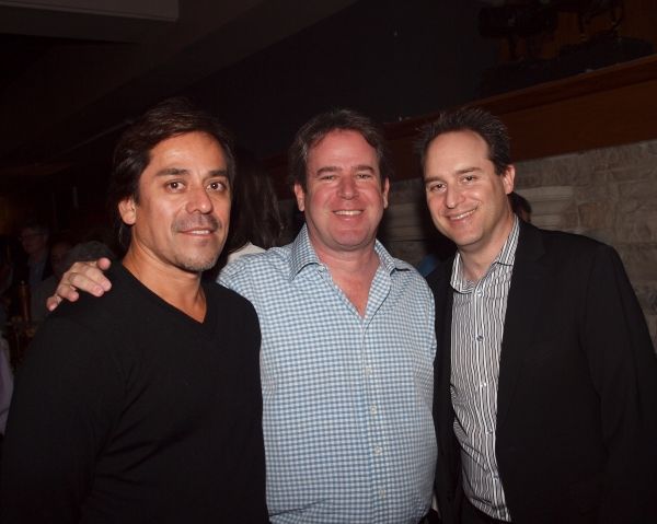 Lorenzo Andarza, David Elzer, and Producing Artistic Director Brian Kite.  Photo