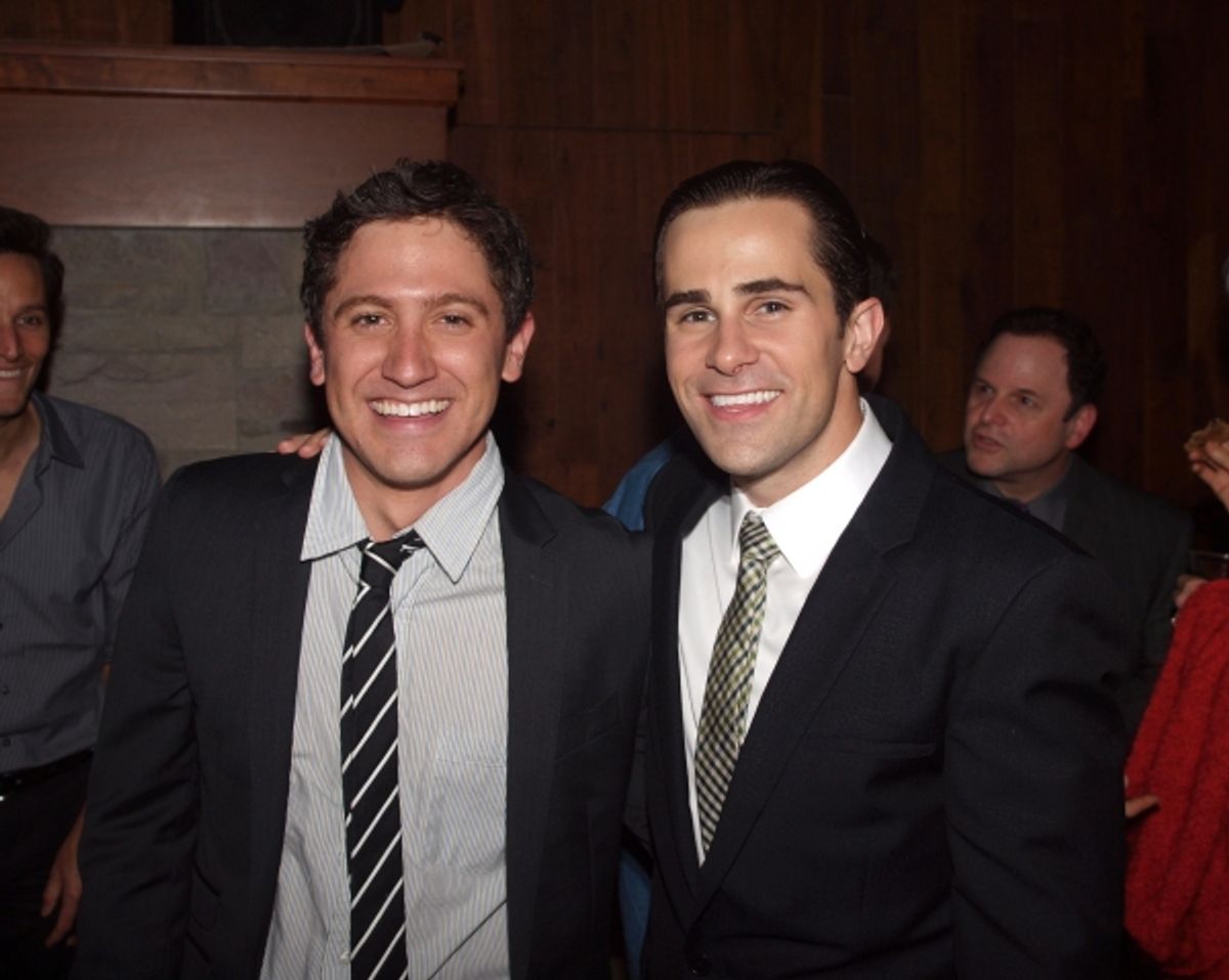 Ian Alda and Brett Ryback. at 