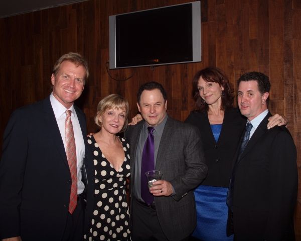 Tom McCoy, Cathy Rigby, Jason Alexander, Marily Henner, and Jeff Maynard. Photo