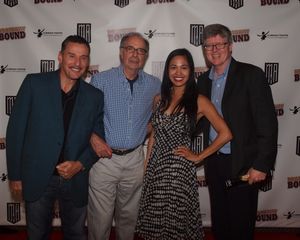 John Mariano, Allan Miller, Jasmine Ejan, and friend. Photo