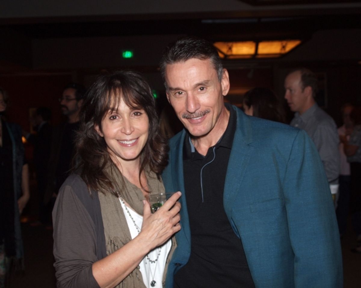 Gina Hecht and John Mariano. at 