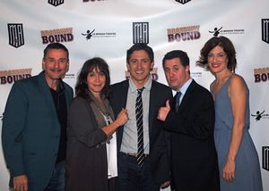 John Mariano, Gina Hecht, Ian Alda, Jeff Maynard, and Cate Cohen. @ BroadwayWorld John Mariano, Gina Hecht, Ian Alda, Jeff Maynard, and Cate Cohen. Photo