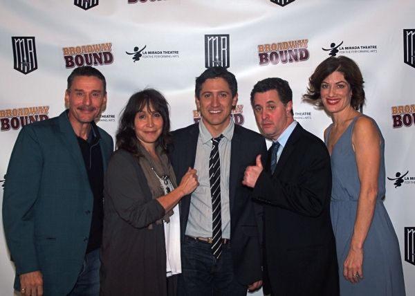 John Mariano, Gina Hecht, Ian Alda, Jeff Maynard, and Cate Cohen. Photo