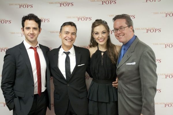 Santino Fontana, William Schermerhorn, Laura Osnes Dan Dutcher Photo