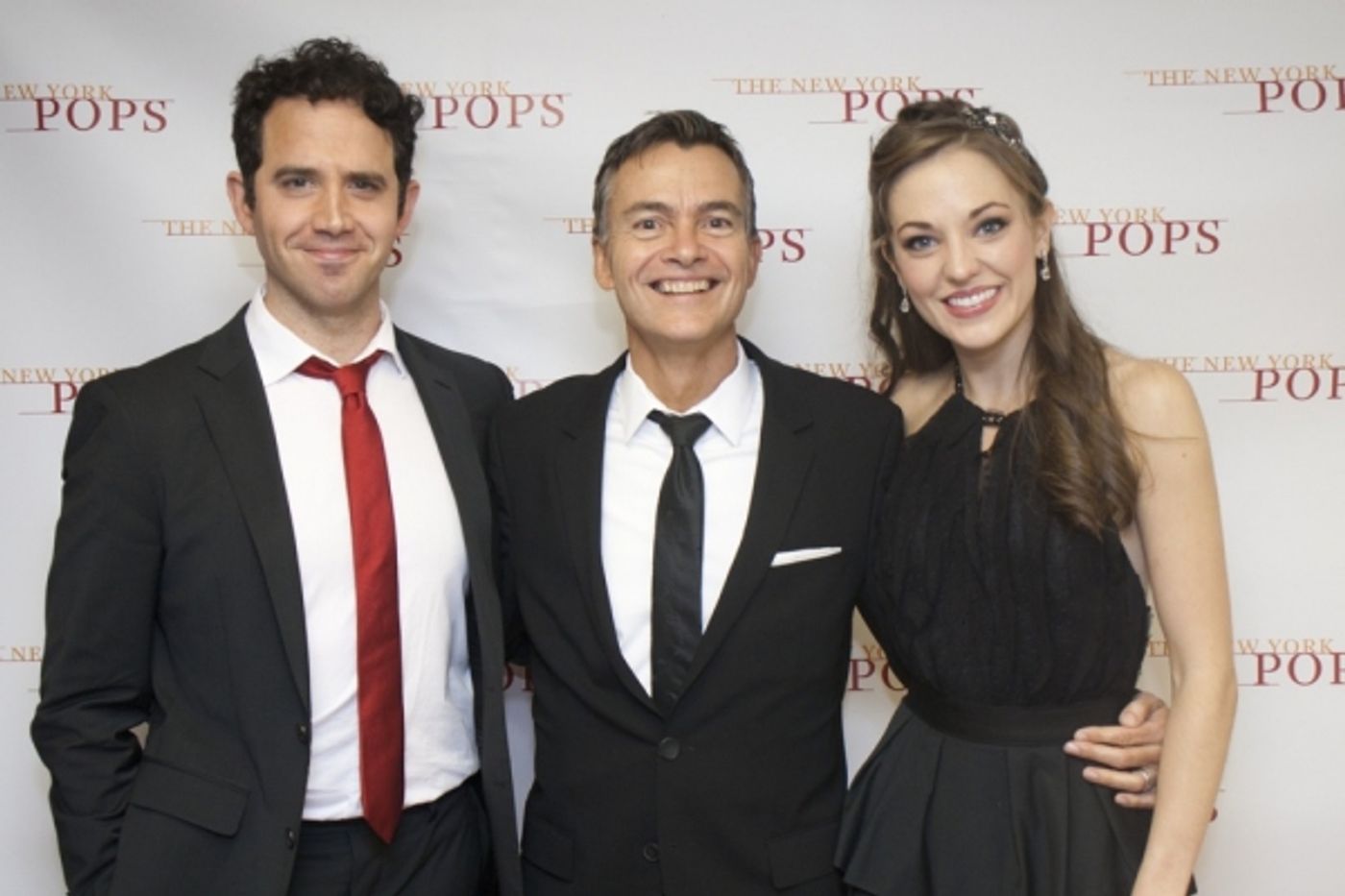 Photo Coverage: Laura Osnes & Santino Fontana Sing at NY Pops Benefit Concert Image