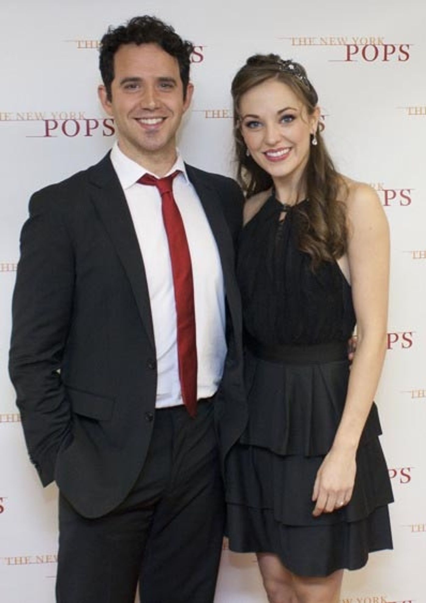 Photo Coverage: Laura Osnes & Santino Fontana Sing at NY Pops Benefit Concert Image