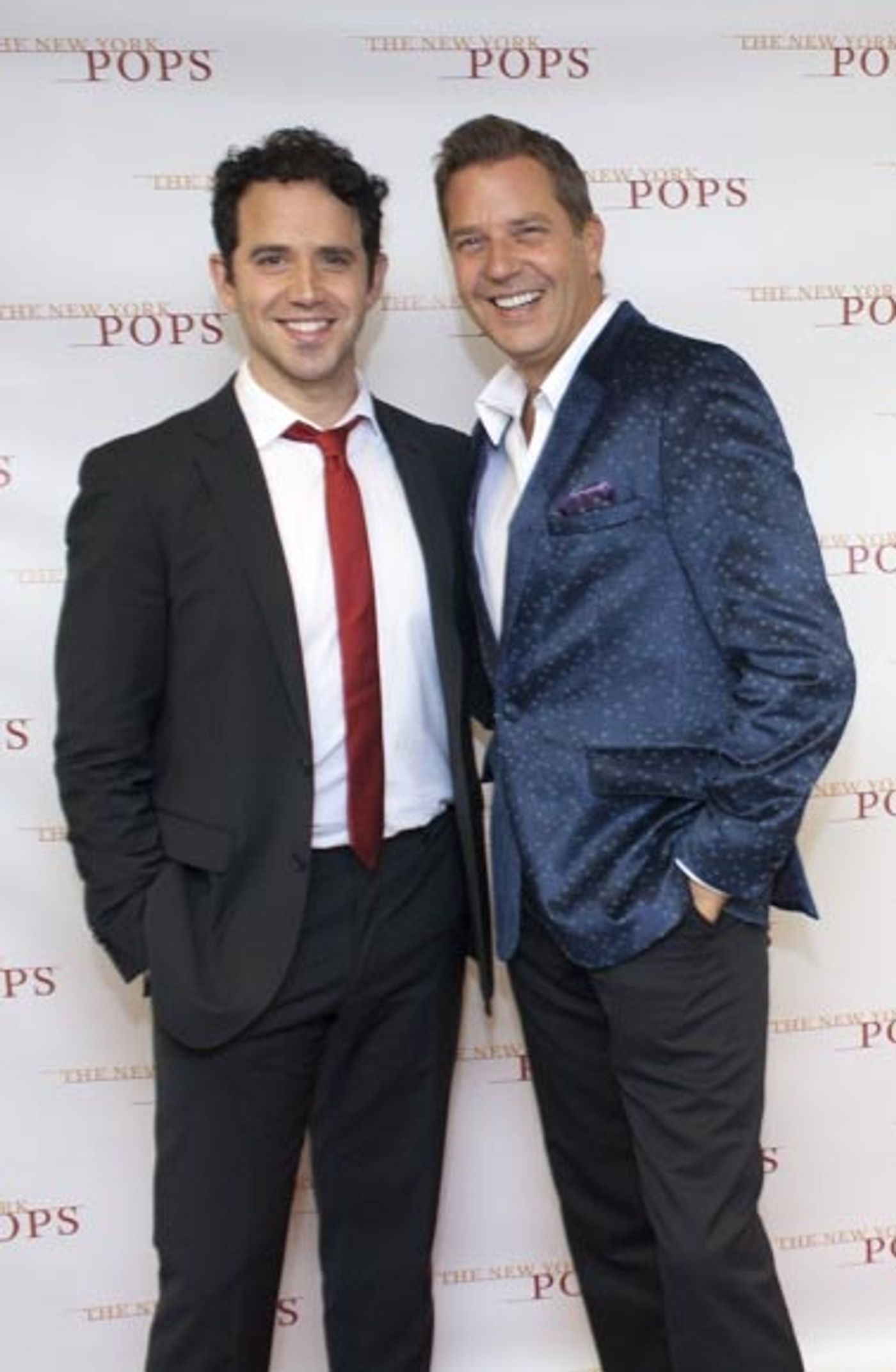 Photo Coverage: Laura Osnes & Santino Fontana Sing at NY Pops Benefit Concert Image