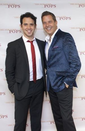 Santino Fontana & Steven Reineke @ BroadwayWorld Santino Fontana & Steven Reineke Photo