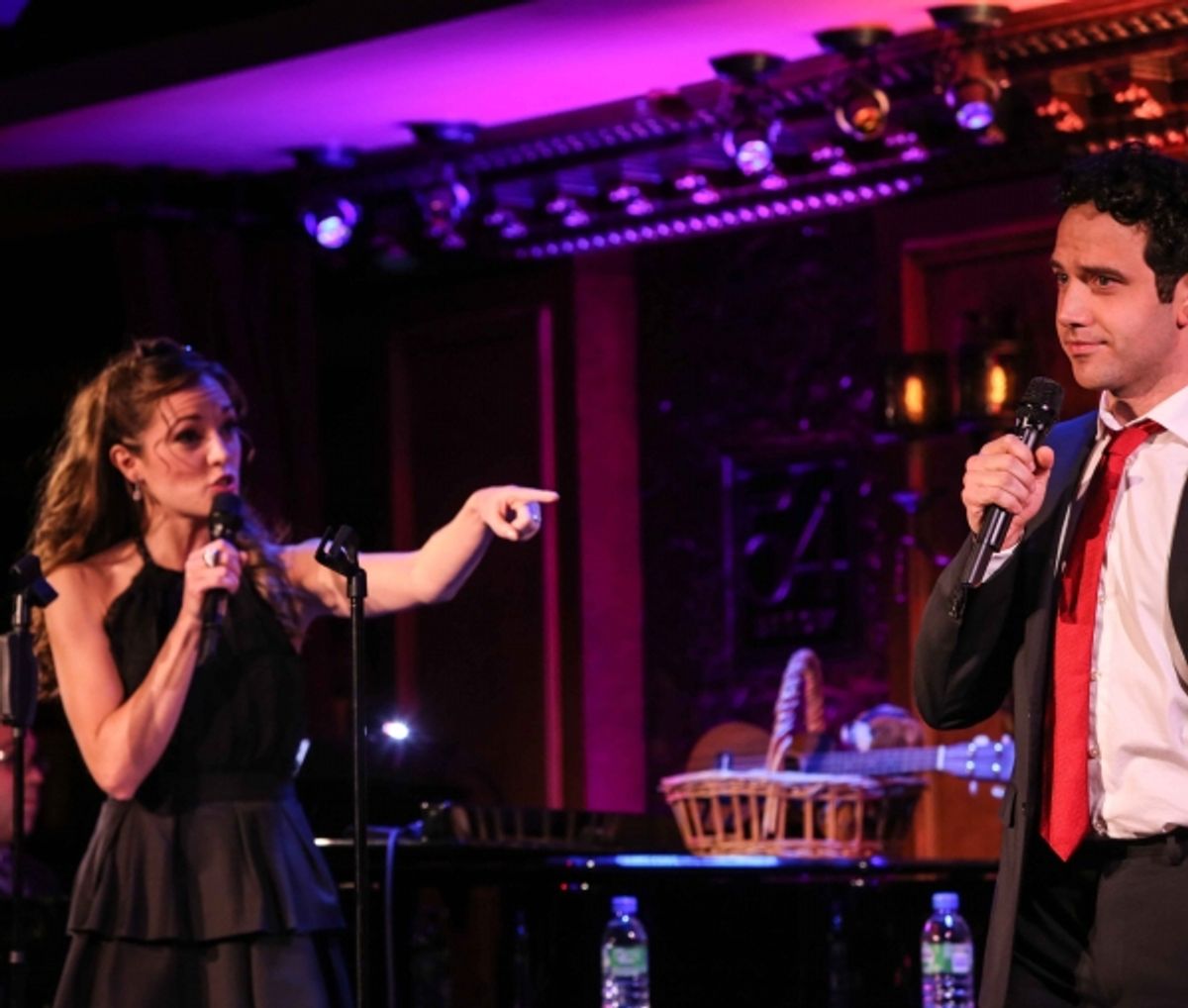 Laura Osnes & Santino Fontana at 