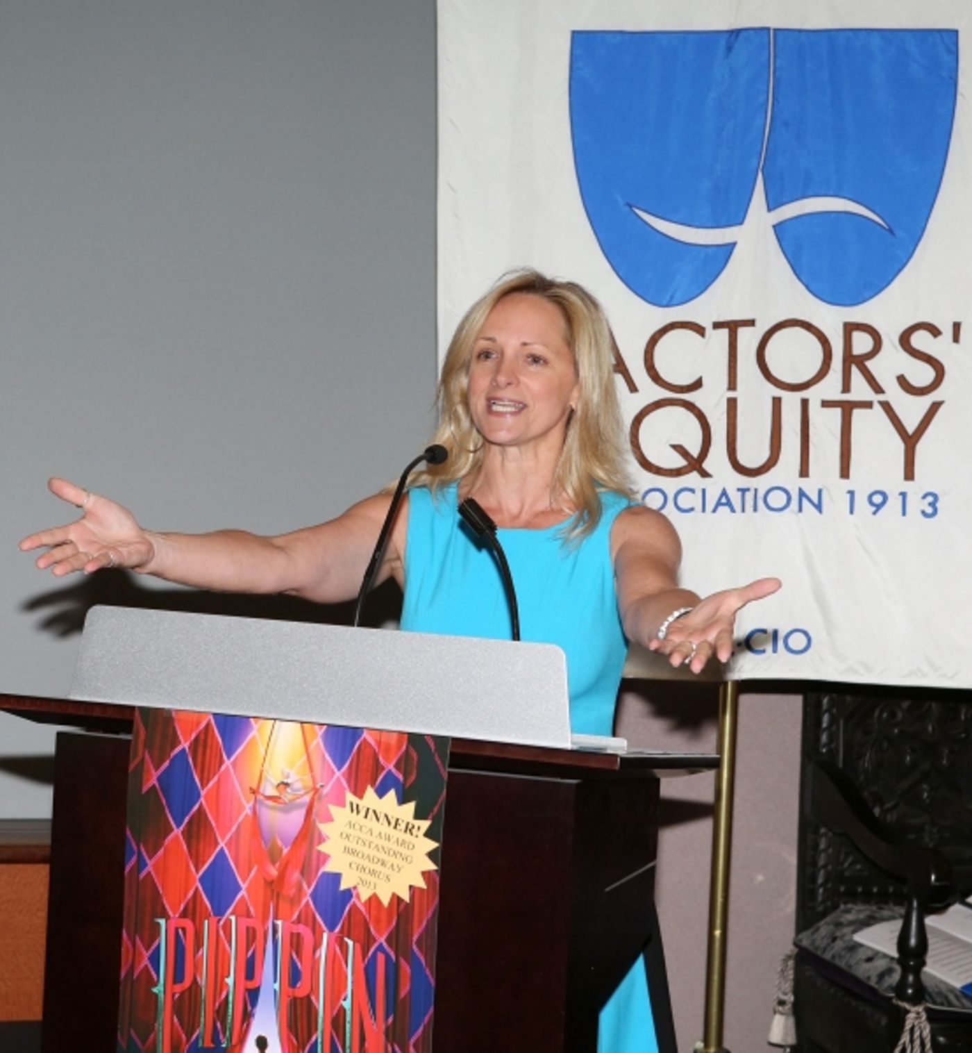 Photo Coverage: PIPPIN  Cast Receives Actors' Equity Association's 'ACCA' Award  Image