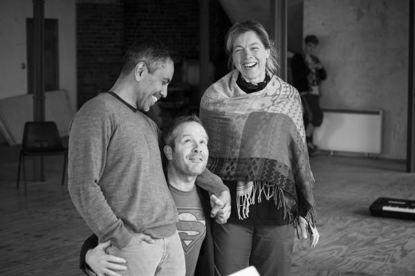 David Bedella, Damian Humbley & Janie Dee Photo