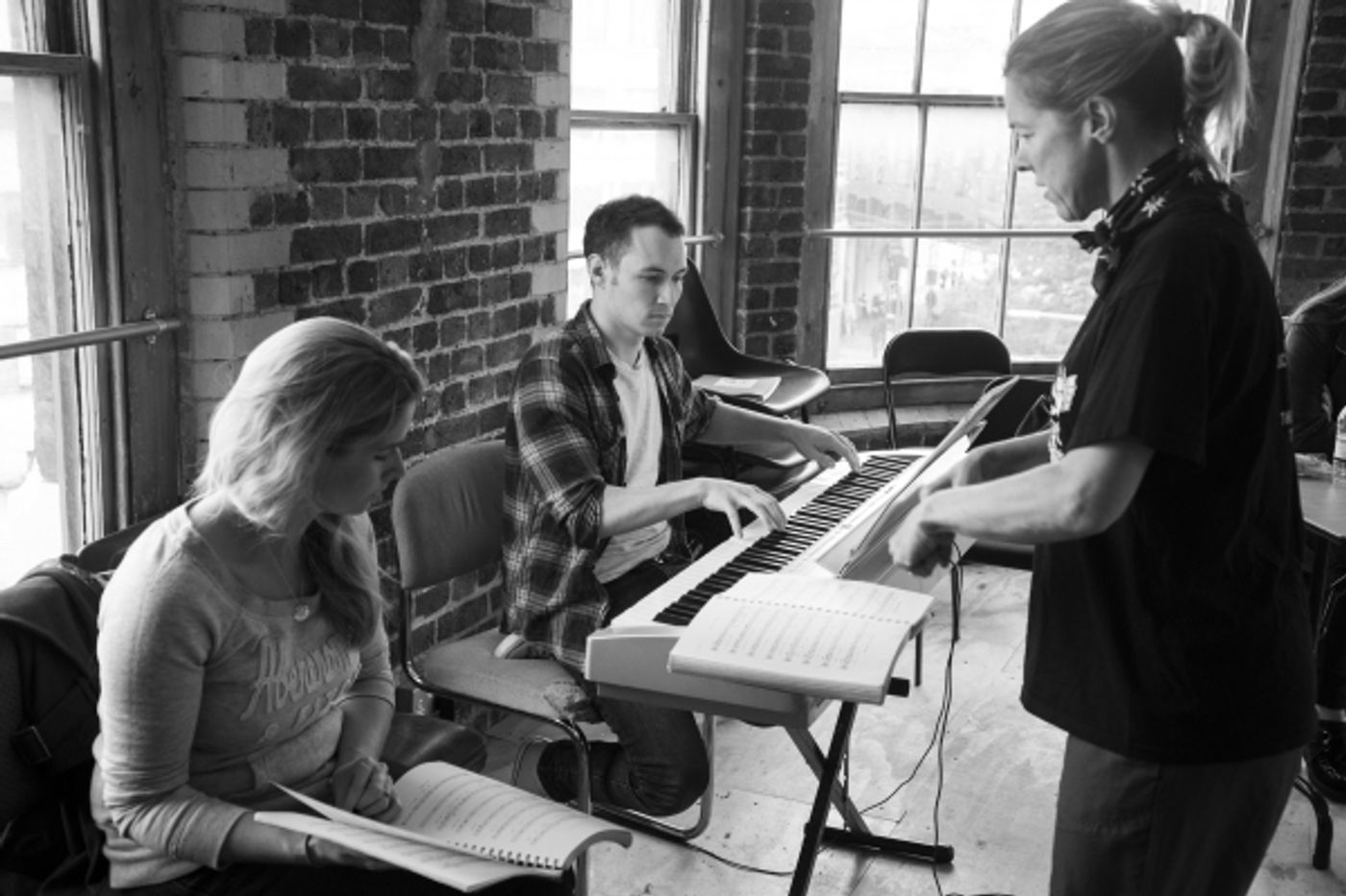 Photo Flash: In Rehearsal with Alex Parker's PUTTING IT TOGETHER at G LIVE Studio  Image