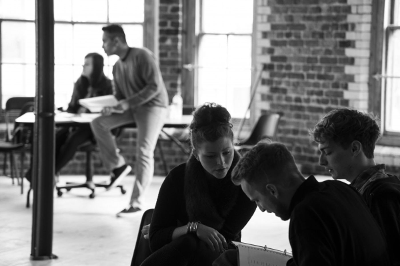 Photo Flash: In Rehearsal with Alex Parker's PUTTING IT TOGETHER at G LIVE Studio  Image