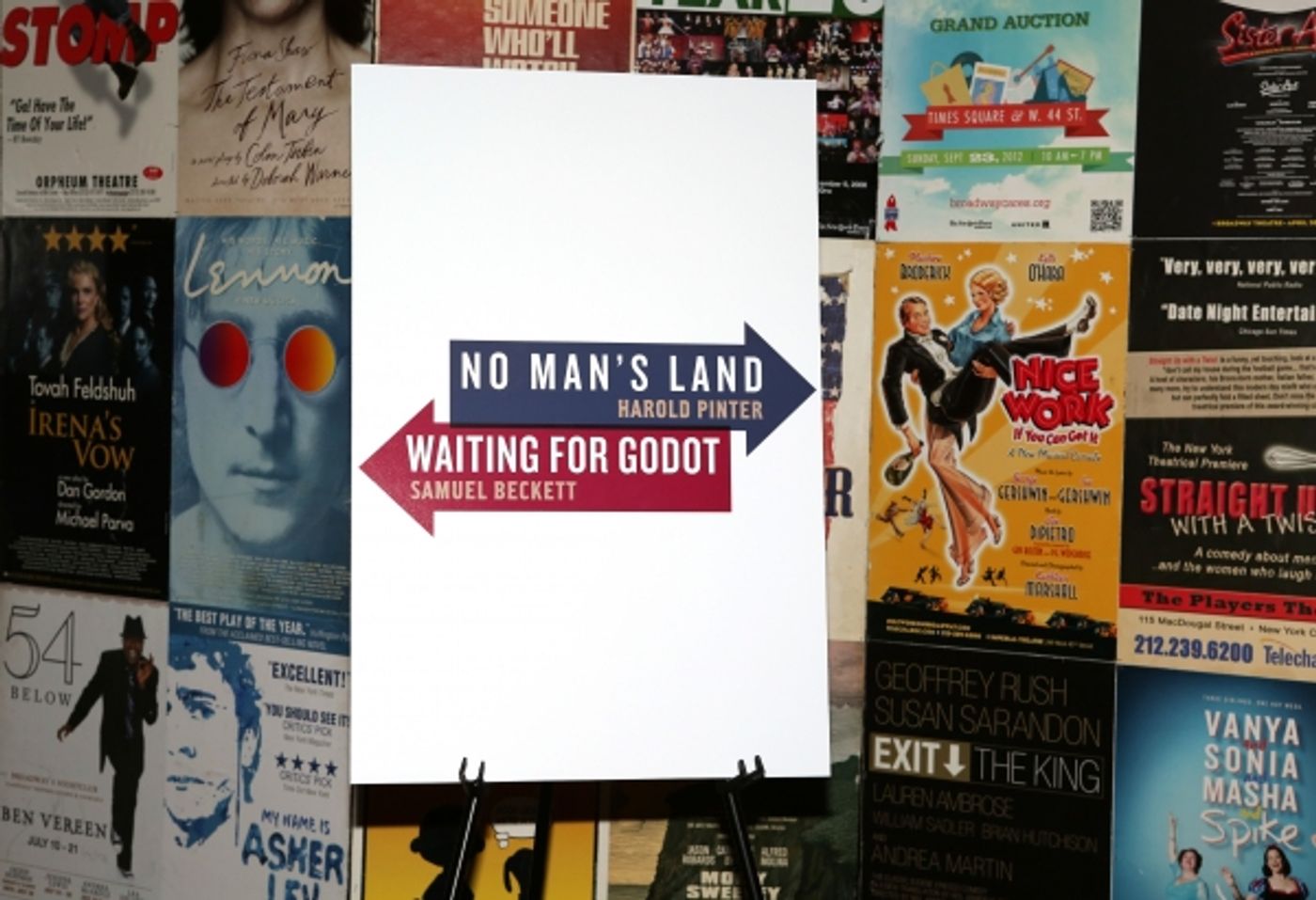Photo Coverage: Cast of WAITING FOR GODOT and NO MAN'S LAND Meets the Press - McKellen, Stewart & More!  Image