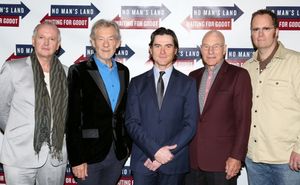 Director Sean Mathias,  Ian McKellen, Billy Crudup, Patrick Stewart & Shuler Hensley Photo