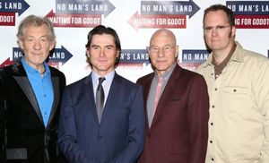 Ian McKellen, Billy Crudup, Patrick Stewart & Shuler Hensley  Photo