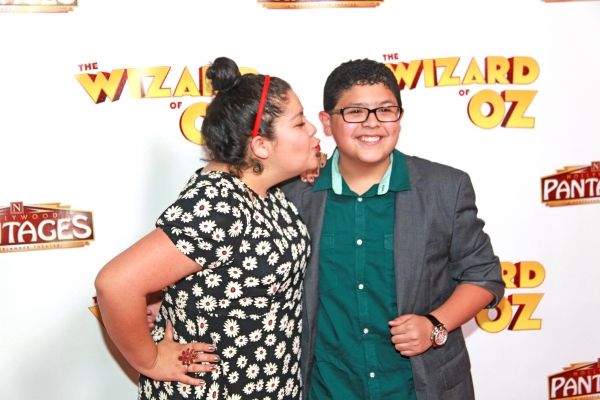 sibs: Raini Rodriguez (Austin and Ally) w/ Rico Rodriguez (Modern Family) Photo