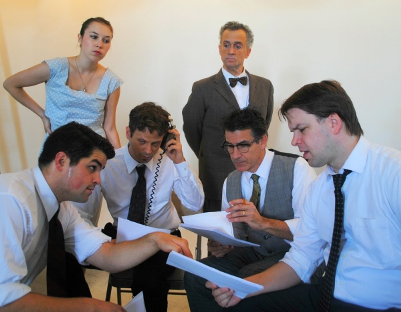 Photo Flash: Sneak Peek at Phylloxera Productions and The Players' Ring's INVASION FROM MARS!  Image