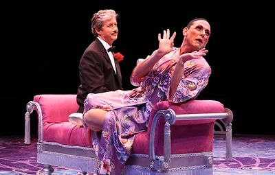 Charles Shaughnessy (Georges) and Johnathan Hammond (Albin)  Photo