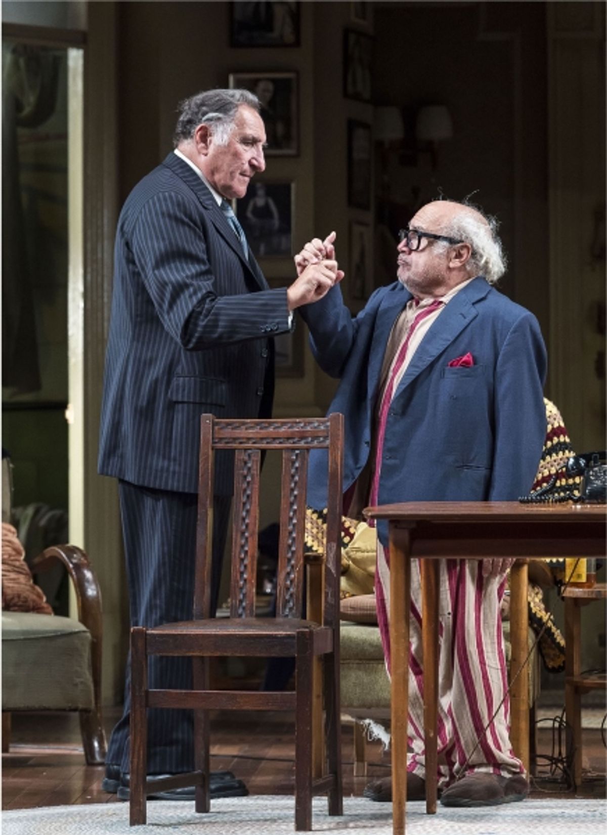 Judd Hirsch and Danny DeVito at 