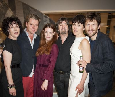 The cast of Scenes from a Marriage with director Trevor Nunn (third from right) Photo