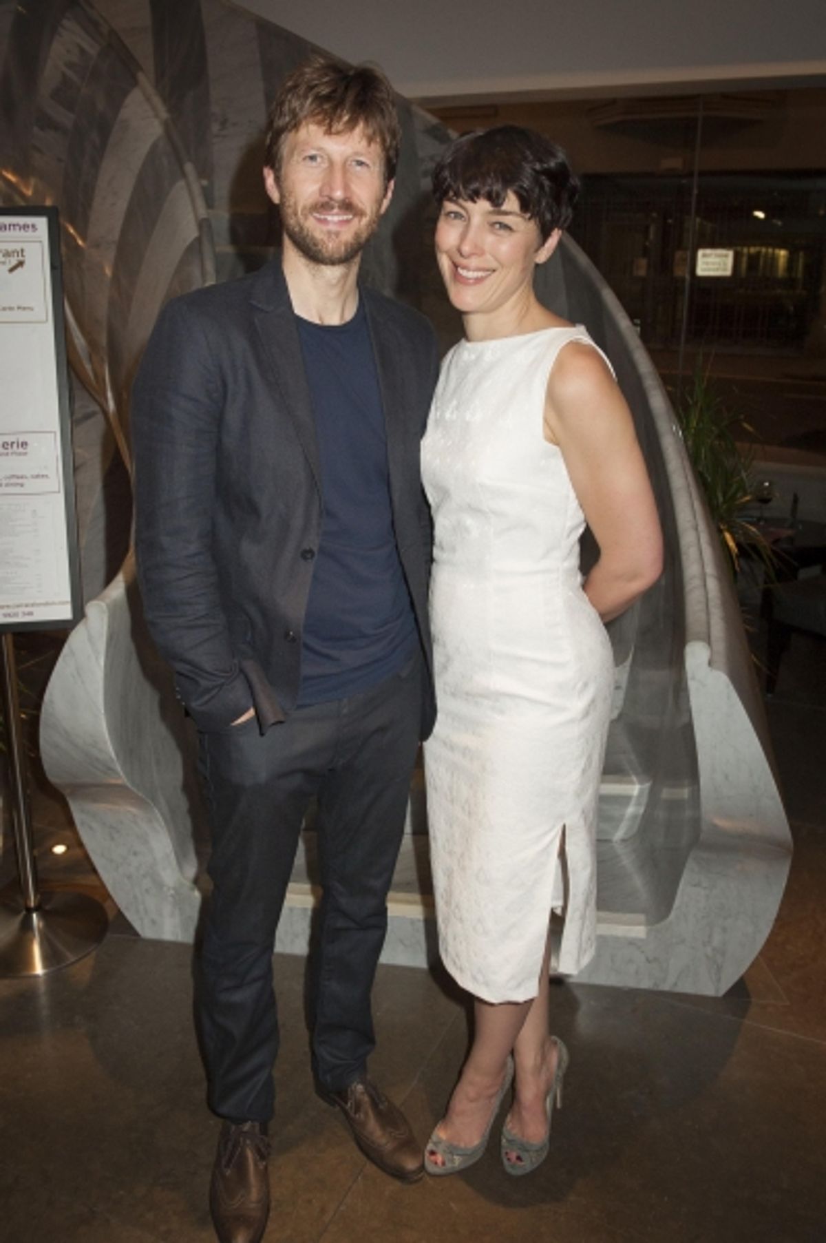 Mark Bazeley (Johan) and Olivia Williams (Marianne) at 