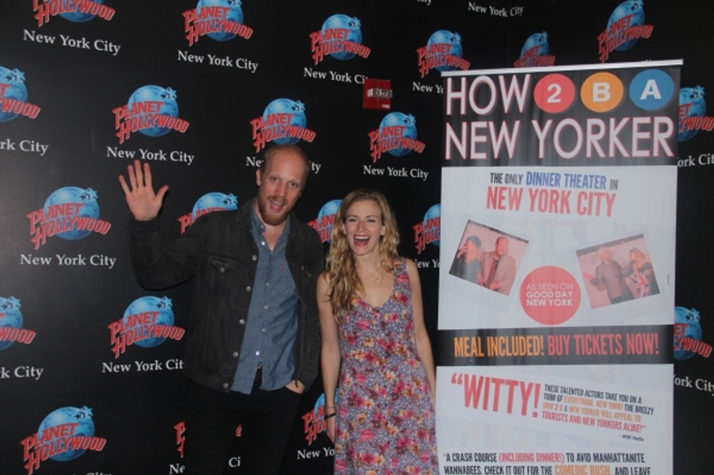 Photo Flash: HOW TO BE A NEW YORKER Stars Make New Home at Planet Hollywood  Image