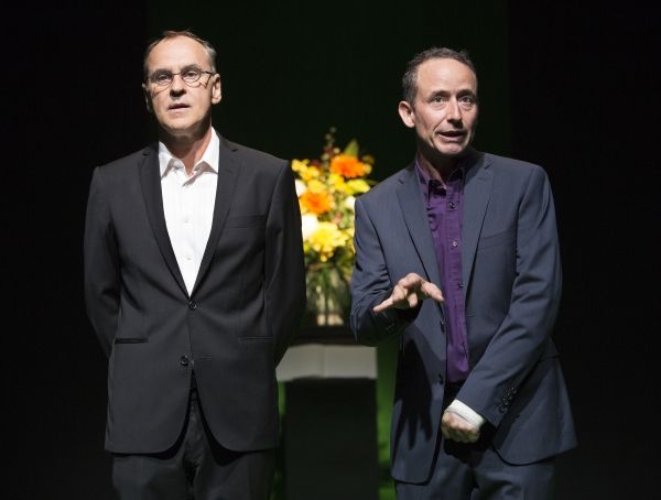 Daniel MacIvor and John Beale Photo
