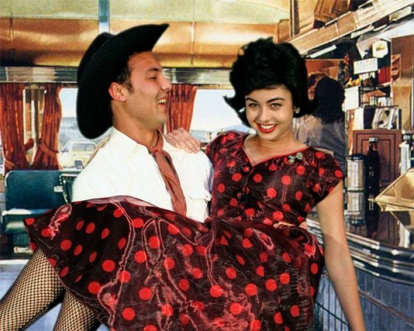 Pacomio Sun as Bo and Shannon Sullivan as Cherie Photo