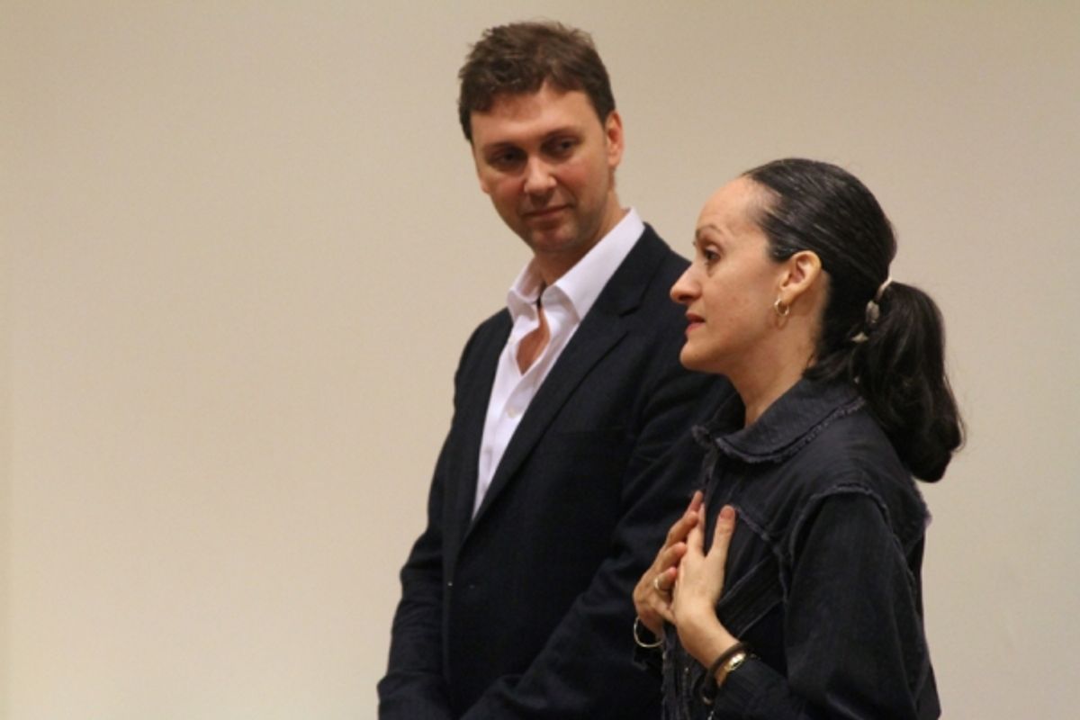 Warren Carlyle and Isabel Toledo at 