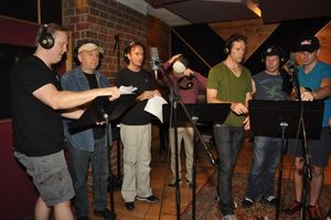 Fred Inkley, Joel Hatch, Dustin J. Harder, Ryan Vandenboom, Gavin Lodge, Kevin Quilllon and David Rossetti @ BroadwayWorld Fred Inkley, Joel Hatch, Dustin J. Harder, Ryan Vandenboom, Gavin Lodge, Kevin Quilll Photo