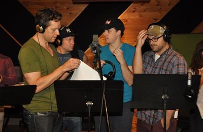 Gavin Lodge, Kevin Quillon, David Rossetti and Dustin J. Harder Photo