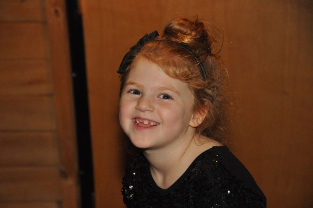 Raleigh Shuck celebrated her birthday with her sister and the other cast members of Annie at 