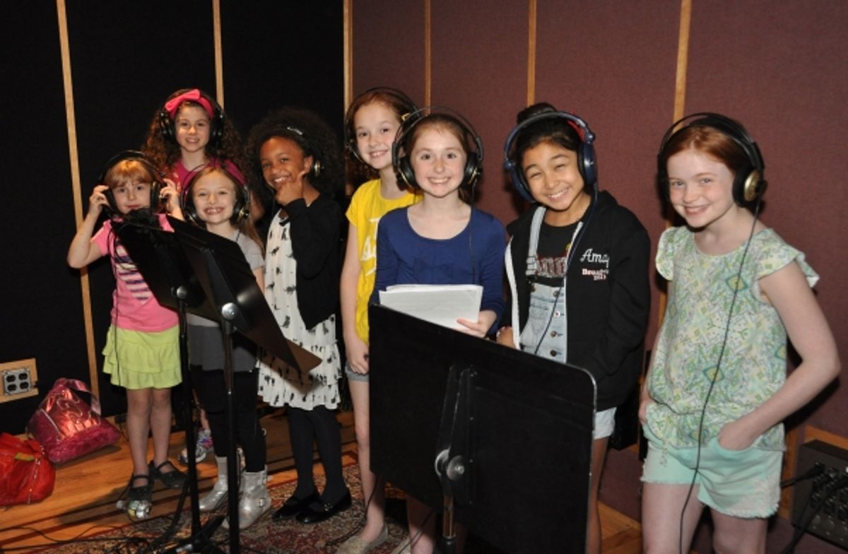 Brooklyn Shuck, Skye Alyssa Friedman, Emily Rosenfeld, Tyrah Skye Odoms, Taylor Richardson, Gaby Bradbury, Amaya Braganza and Sadie Sink at 