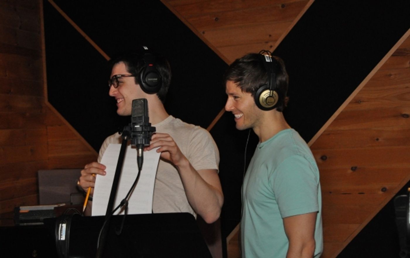 Exclusive Photo Coverage: MATILDA's Leading Ladies Record for Carols For A Cure!  Image