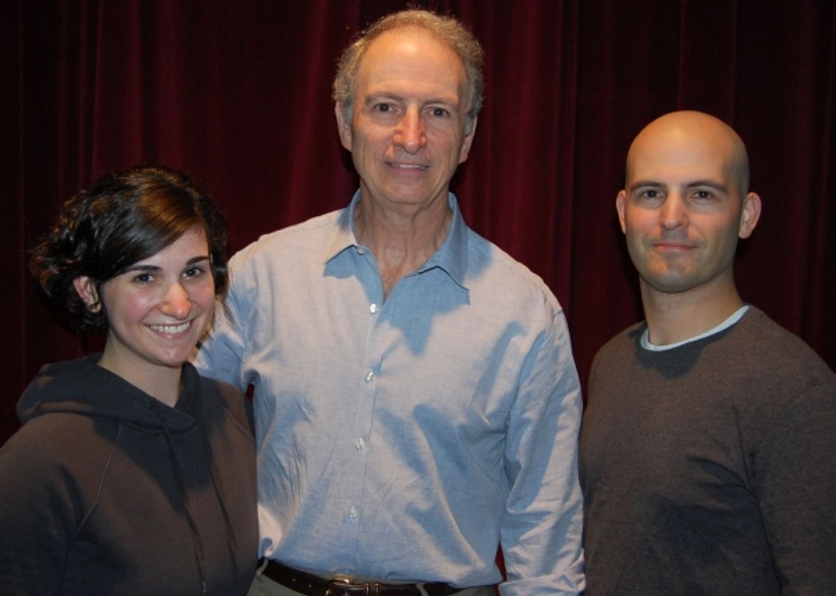 Brooke Feldman, assistant director; Edward Feldman, musical director; Seth Feldman, cast member at 