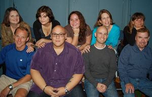 Back row: Suzanne Renaud, Dumont; Irene Hort, Fort Lee; Dana Kemp, Garfield; Claudia  Photo