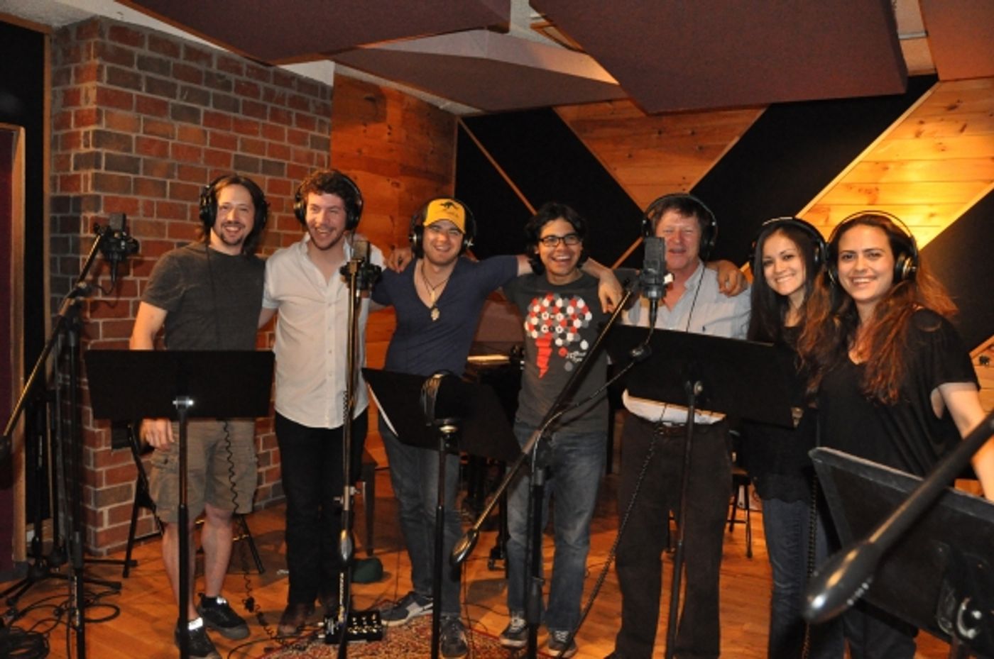Exclusive Photo Coverage: In the Recording Studio with ONCE for Carols For A Cure Image