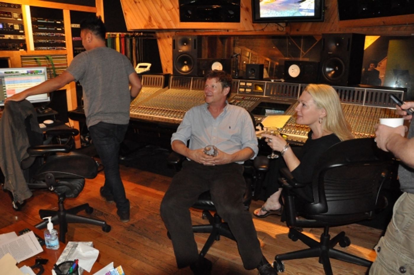 Exclusive Photo Coverage: In the Recording Studio with ONCE for Carols For A Cure Image