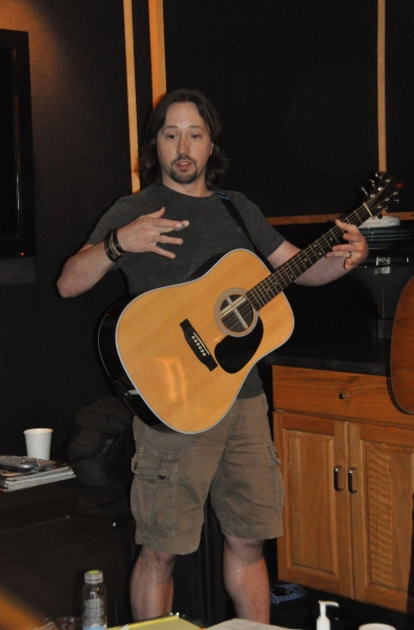 Exclusive Photo Coverage: In the Recording Studio with ONCE for Carols For A Cure Image