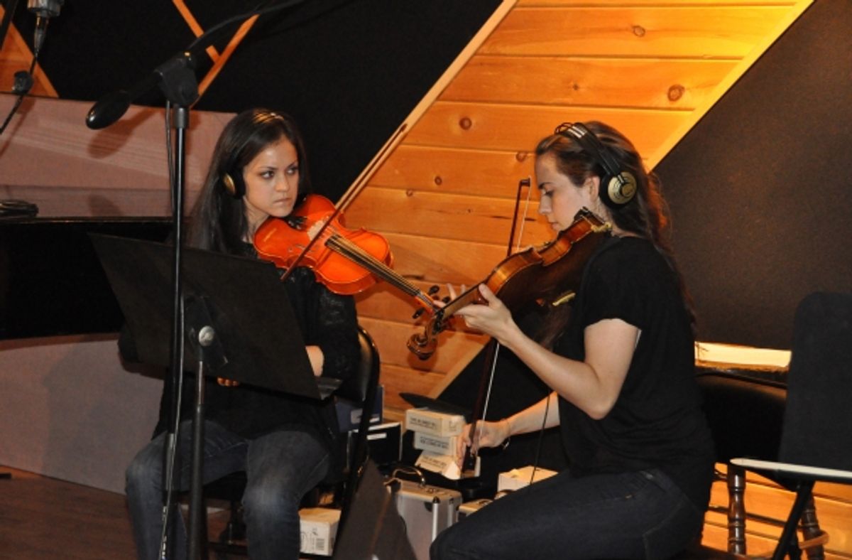 Andrea Goss and Erikka Walsh at 